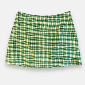 Shein  Plaid Mini Skirt